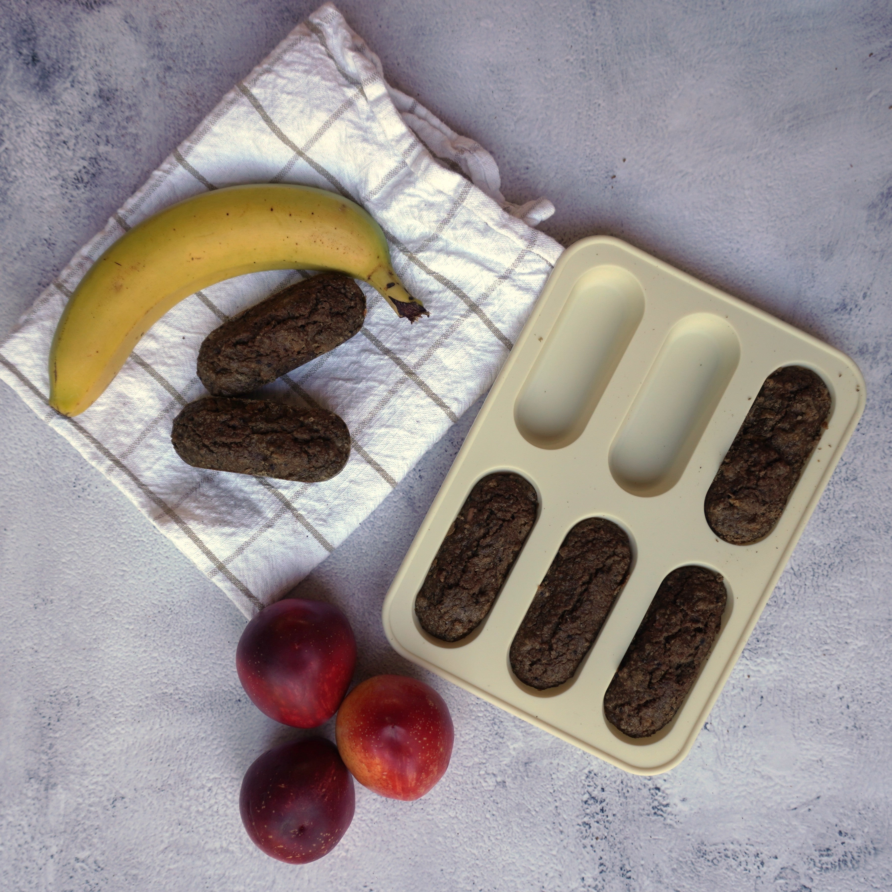 Grötpinnar med smak av nektarin & kardemumma