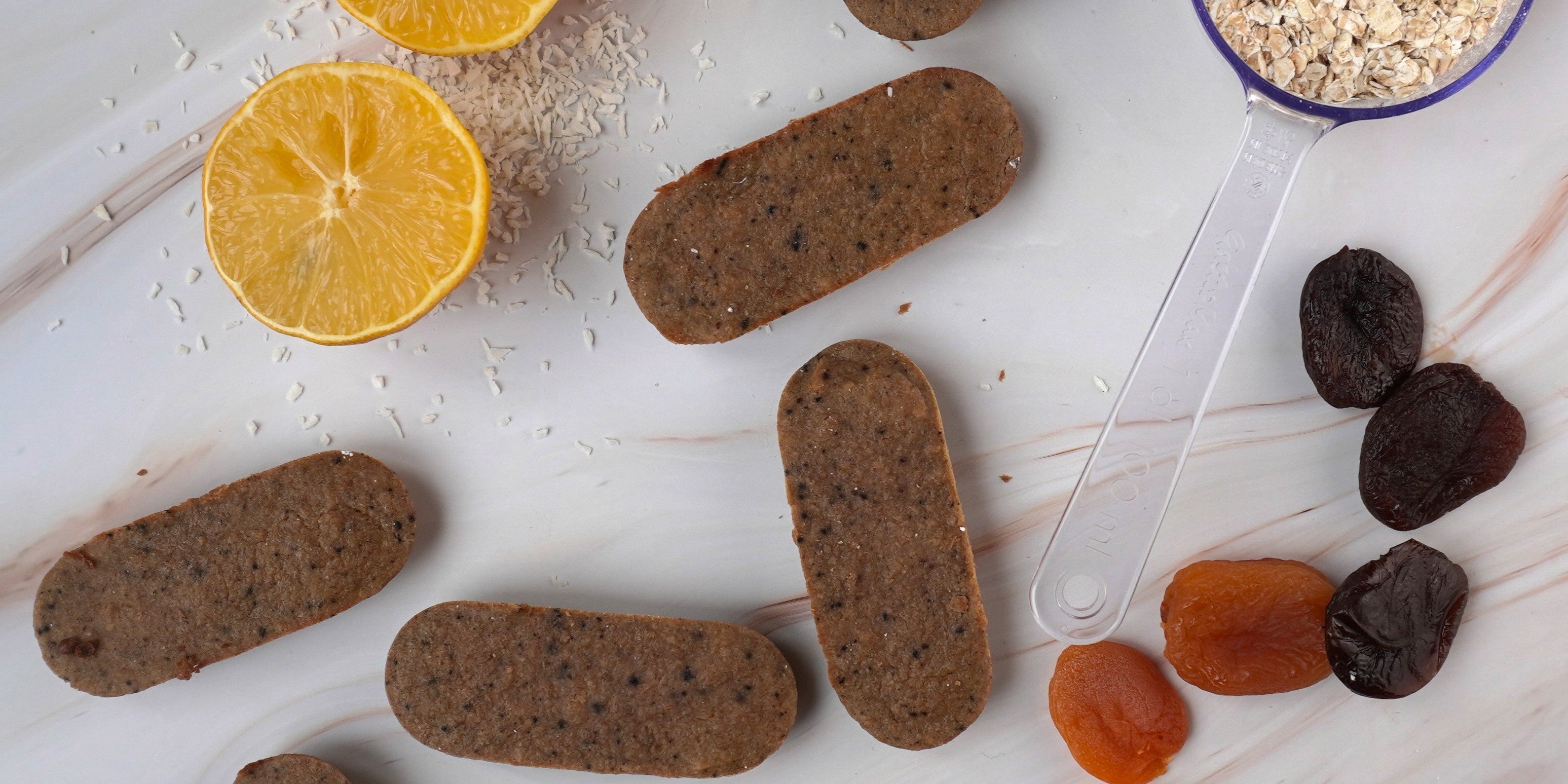 Grötpinnar med smak av citron