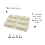 Form i silikon för grötpinnar